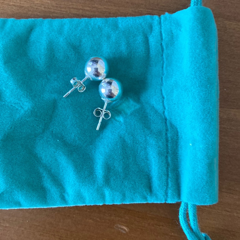 Sterling silver earrings from Brilliant Earth
